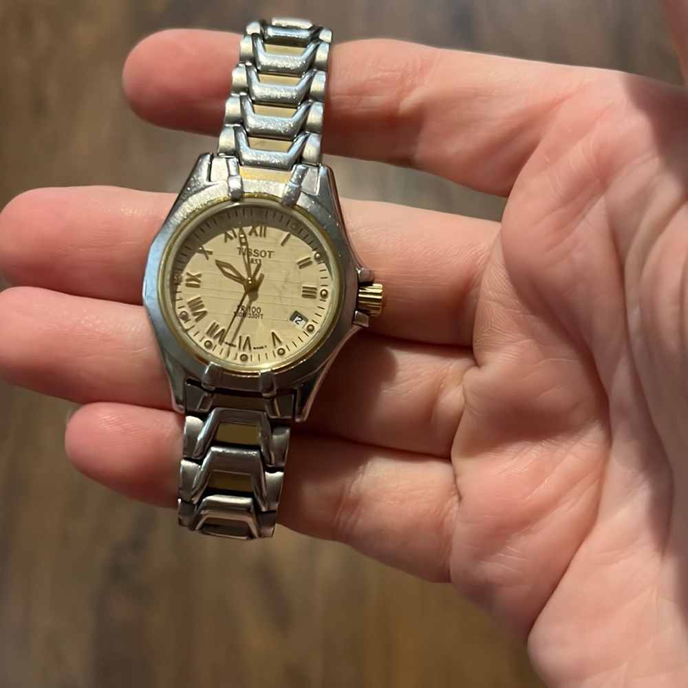 Vintage Tissot Two Tone Watch